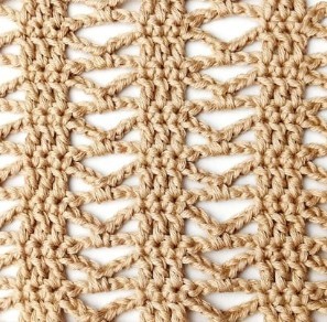 Lacy Stacked Bows Crochet Stitch Photo Tutorial
