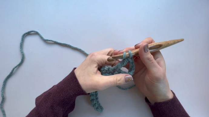Tweed Twisted Cable Crochet Stitch Photo Tutorial