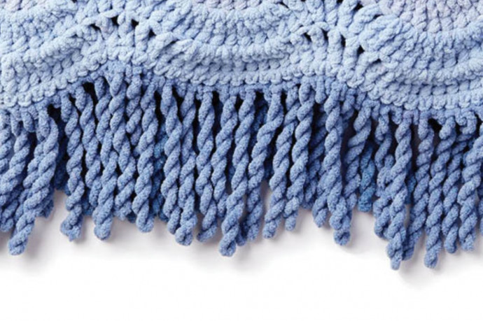Crochet Basics: Twisted Fringe