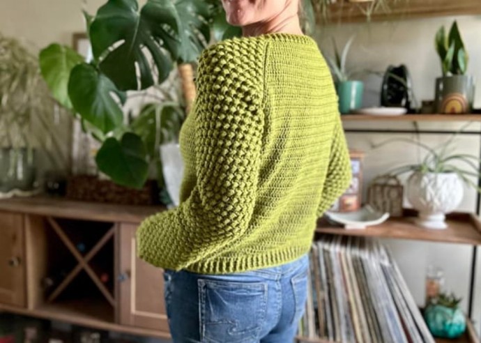 The Manilow Pullover Crochet Pattern