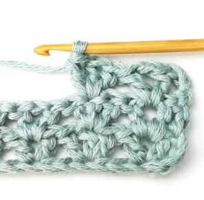 Three and Two Crochet Stitch Photo Tutorial