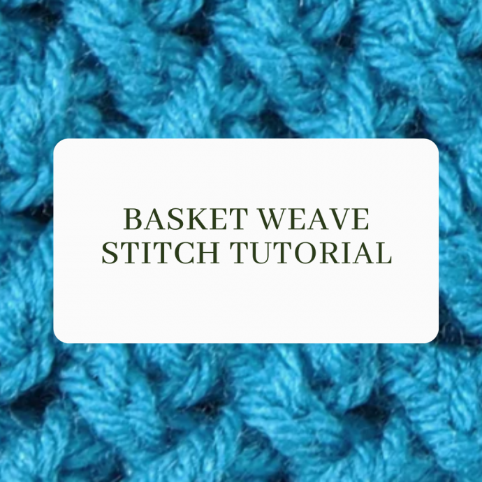 How to Crochet the Basket Weave Stitch