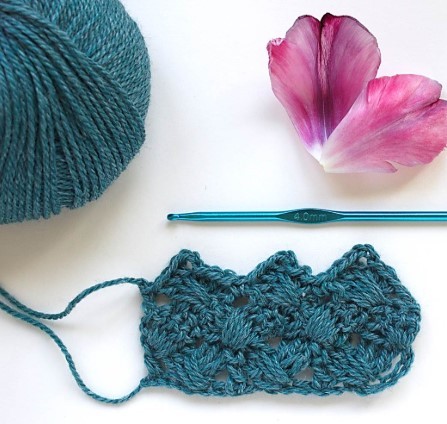 Woven Shell Crochet Stitch Photo Tutorial Woven Shell Crochet Stitch Photo Tutorial
