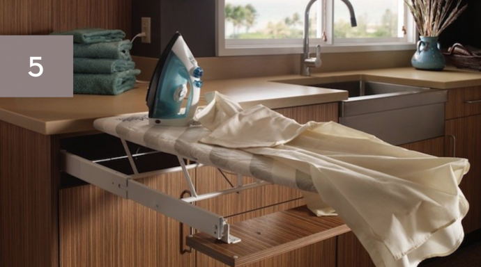 7 Practical Ironing Board Storage Ideas