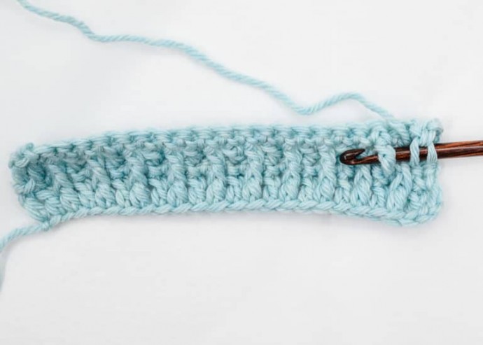 Alpine Crochet Stitch Photo Tutorial