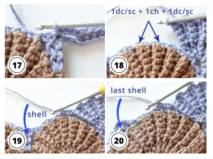 Crochet Creative Shell Stitch