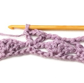 Lacy V and Double V Crochet Stitch Photo Tutorial