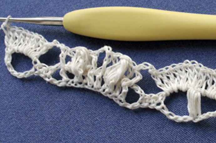 Crochet Textured Lace Stitch: A Delicate Fusion of Elegance and Texture