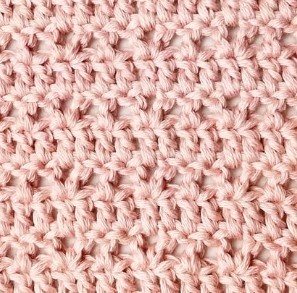 How to Crochet the Striped Boxed V Stitch Photo Tutorial