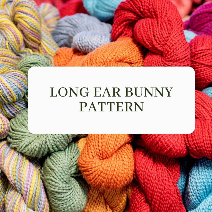 Long Ear Bunny Pattern