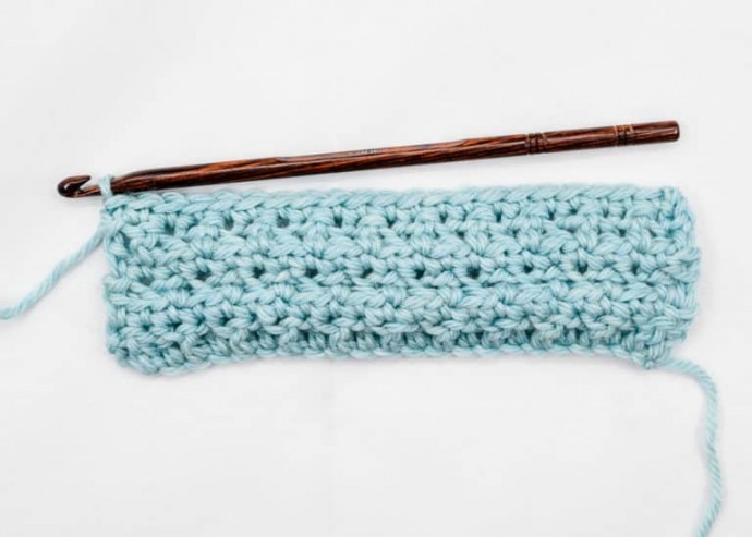 Alpine Crochet Stitch Photo Tutorial
