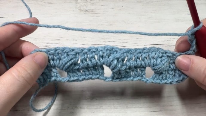 How to Crochet the Climbing Puffs Stitch Photo Tutorial