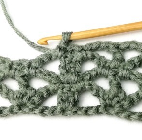Lacy Spider Column Crochet Stitch Photo Tutorial
