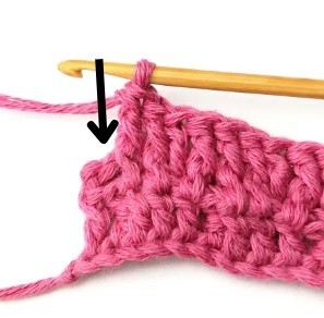 Ridged Crossed Ripple Crochet Stitch Photo Tutorial