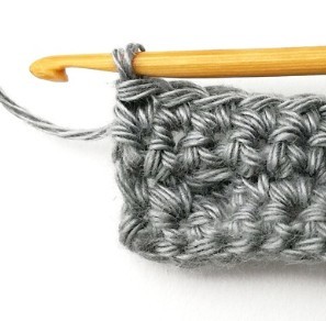 Aligned Bobble Crochet Stitch Photo Tutorial