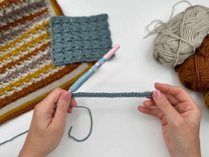 Crossover Crochet Stitch Photo Tutorial