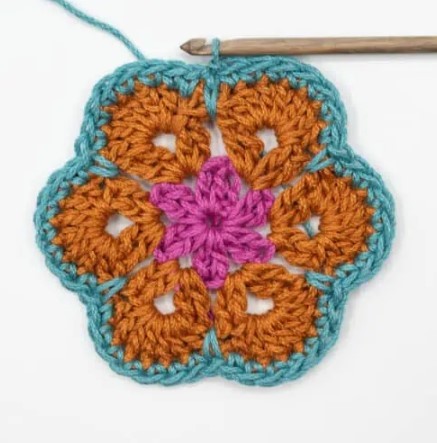 How To Make The Crochet African Flower Hexagon