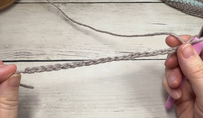 Knotted Single Crochet Stitch Photo Tutorial