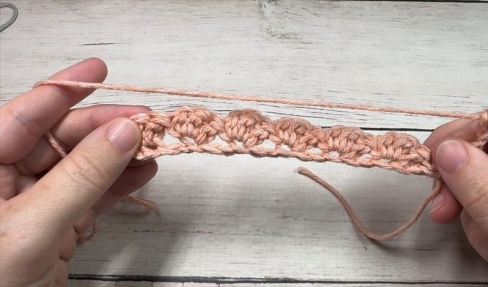 How to Crochet the Shell Blanket Stitch Photo Tutorial