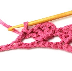Lacy Checkered Diamond Crochet Stitch Photo Tutorial