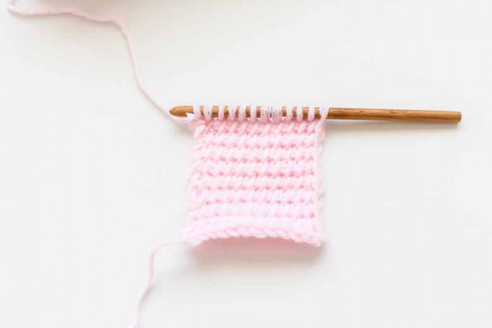Twisted Up Tunisian Simple Stitch Photo Tutorial