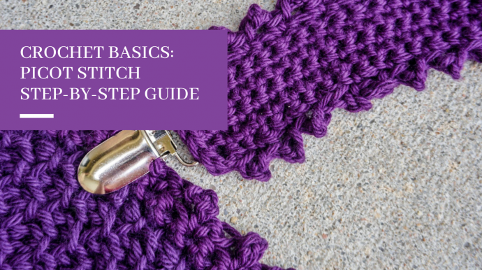 Crochet Basics: Picot Stitch Tutorial