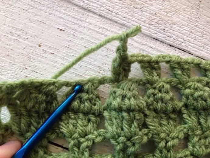How to Crochet the Foliage Stitch Photo Tutorial