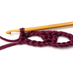 Lacy Striped Fan Crochet Stitch Photo Tutorial