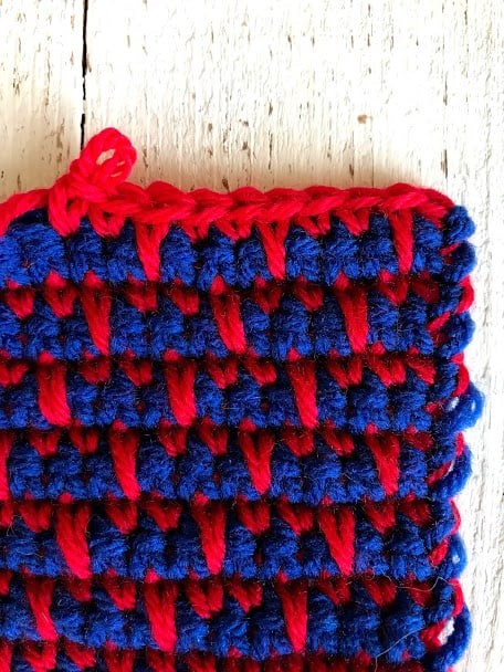 How to the Crochet the Single Crochet Drop Stitch Photo Tutorial
