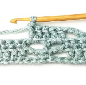 Lacy Checkered Block Crochet Stitch Photo Tutorial