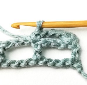 Striped Mesh Crochet Stitch Photo Tutorial