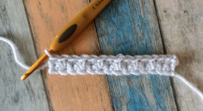 Alternating Single Crochet Spike Stitch Tutorial