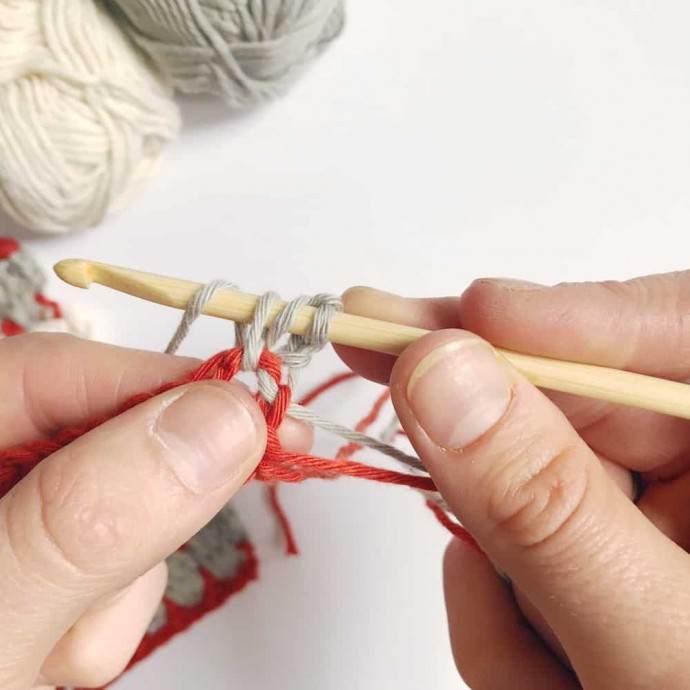 Granny Block Crochet Stitch Photo Tutorial