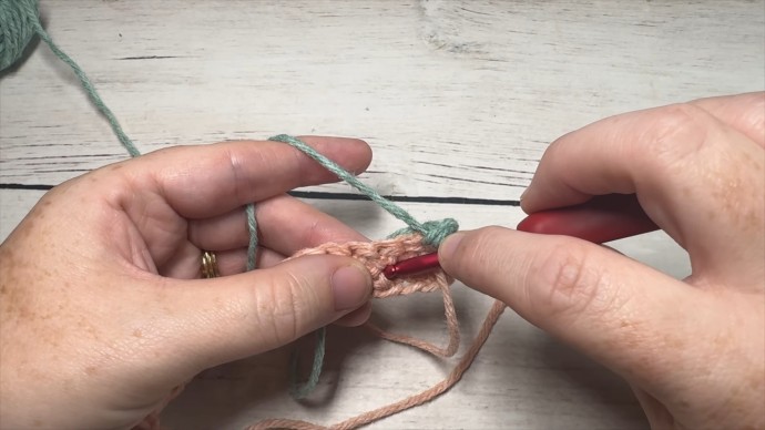 How to Crochet the Spiked V Stitch Photo Tutorial