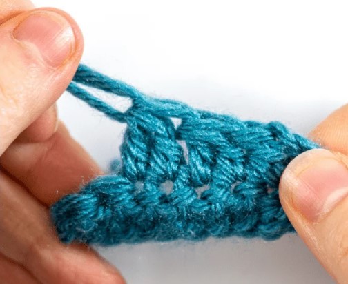 How to Do a Double Crochet Decrease Photo Tutorial
