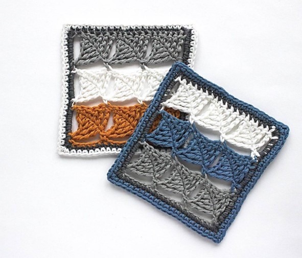 Wedged In: Wedge Crochet Stitch and Granny Square Photo Tutorial Wedged In: Wedge Crochet Stitch and Granny Square Photo Tutorial
