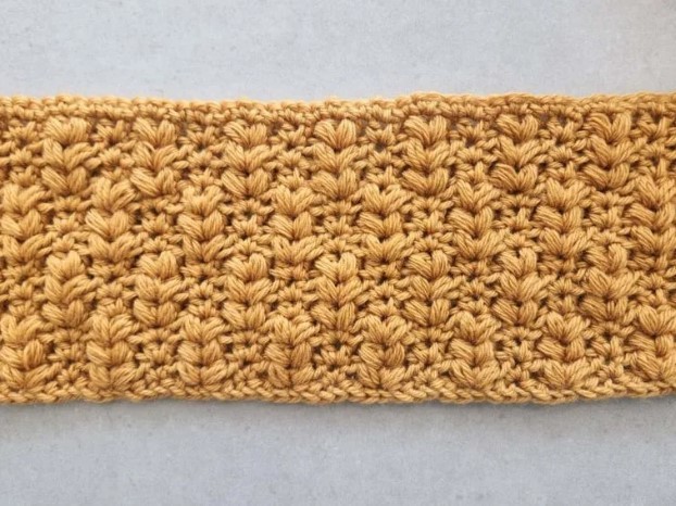 Crochet Wheat Stitch &ndash; Waves of Grain Pattern Photo Tutorial