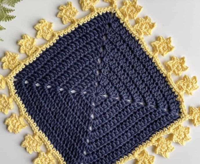 Crochet Star Border Tutorial