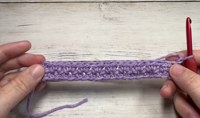 How to Crochet the Blended Mesh Stitch Photo Tutorial