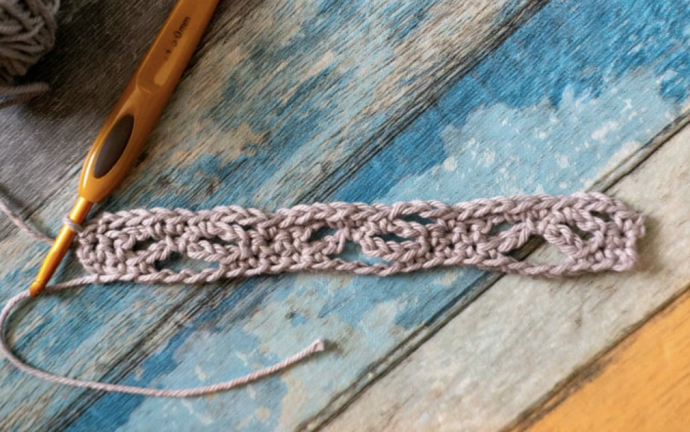 How to Crochet the Woven Lattice Stitch