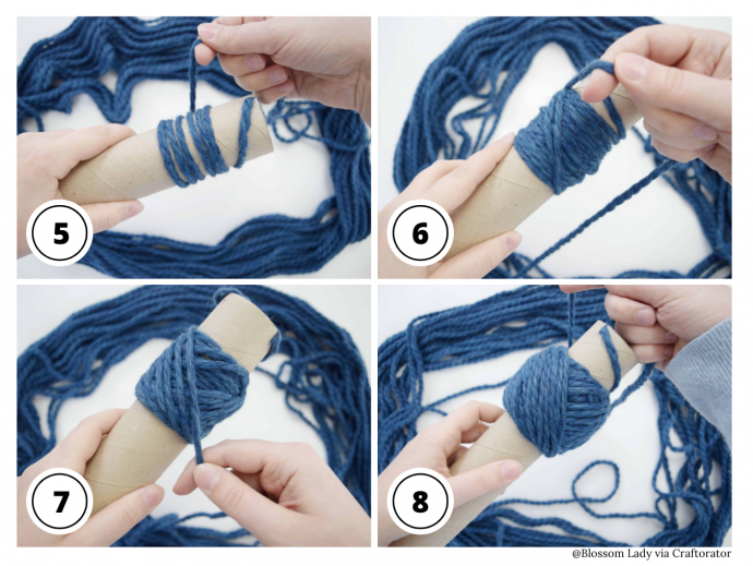 How to Wind a Yarn Ball Without Special Equipment