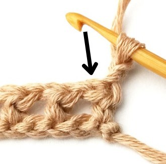 Striped Half Double Crochet Mesh Stitch Photo Tutorial