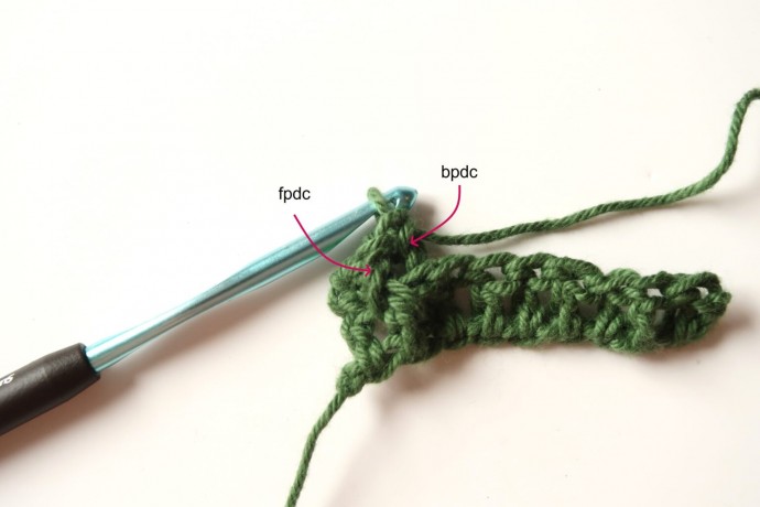 Budding Leaves Crochet Pattern Photo Tutorial