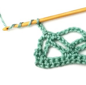 Double Trellis Crochet Stitch Photo Tutorial