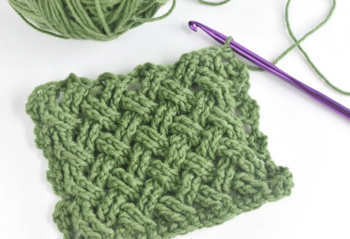 How to Crochet Celtic Weave Stitch