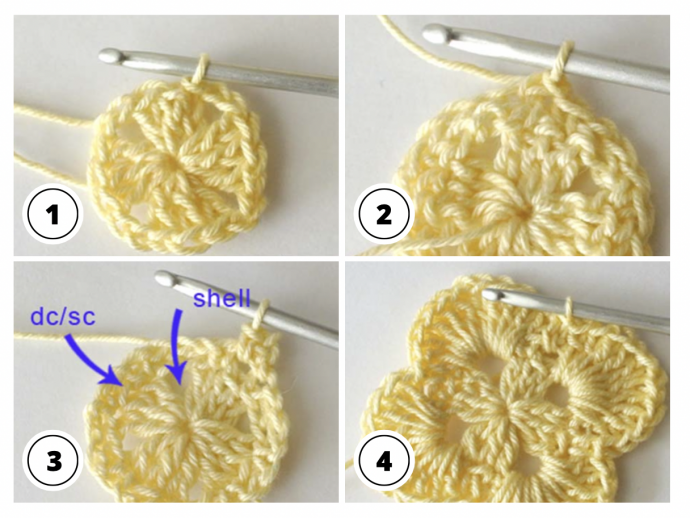 Crochet Box Square Stitch