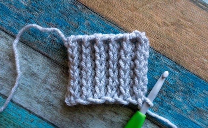 How to Crochet the Hdc Slip Stitch Ribbing Photo Tutorial