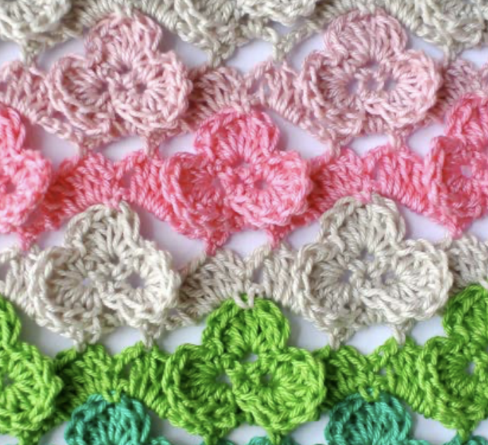 Shamrock Crochet Stitch Tutorial