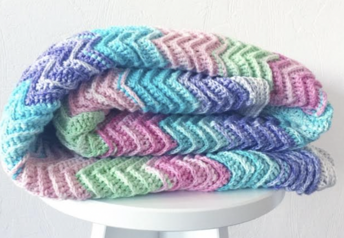 Crochet Basics: Ripple Textured Stitch