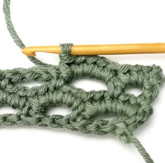Eyelet Crochet Stitch Photo Tutorial